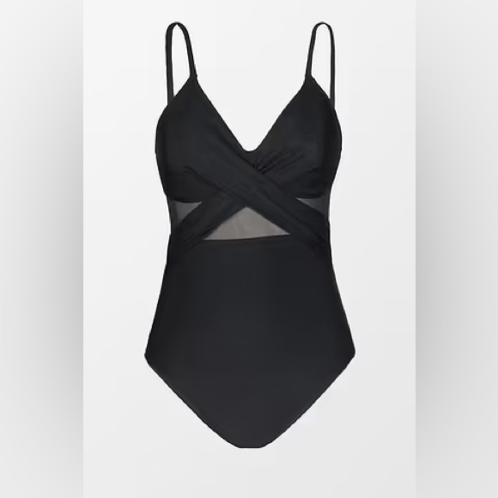 Women's Slimming One Piece Swimsuits Tummy Control Bathing Suit Curvy‎ Size L
